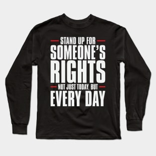 Human Rights Every Day – December Long Sleeve T-Shirt